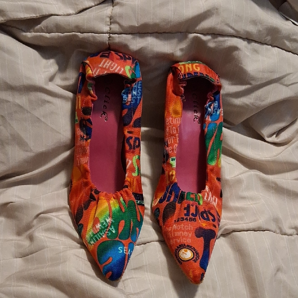 Click Graffiti Heels